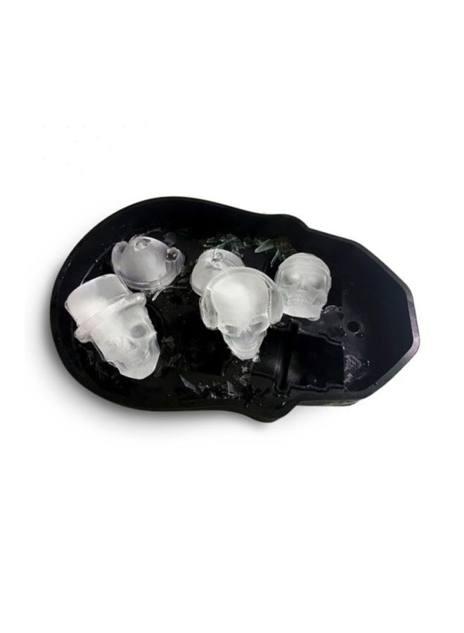 Sharpdo - Skull Shape Ice Box Black 12.7x18.2cm - Image 1
