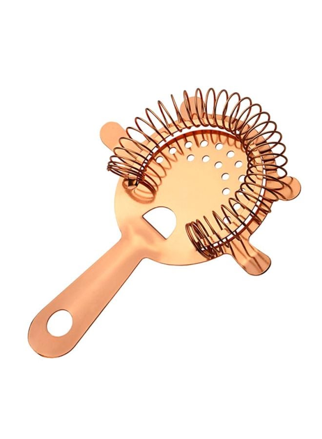 RAJ Copper Cocktail Strainer Rose Gold 4centimeter 
