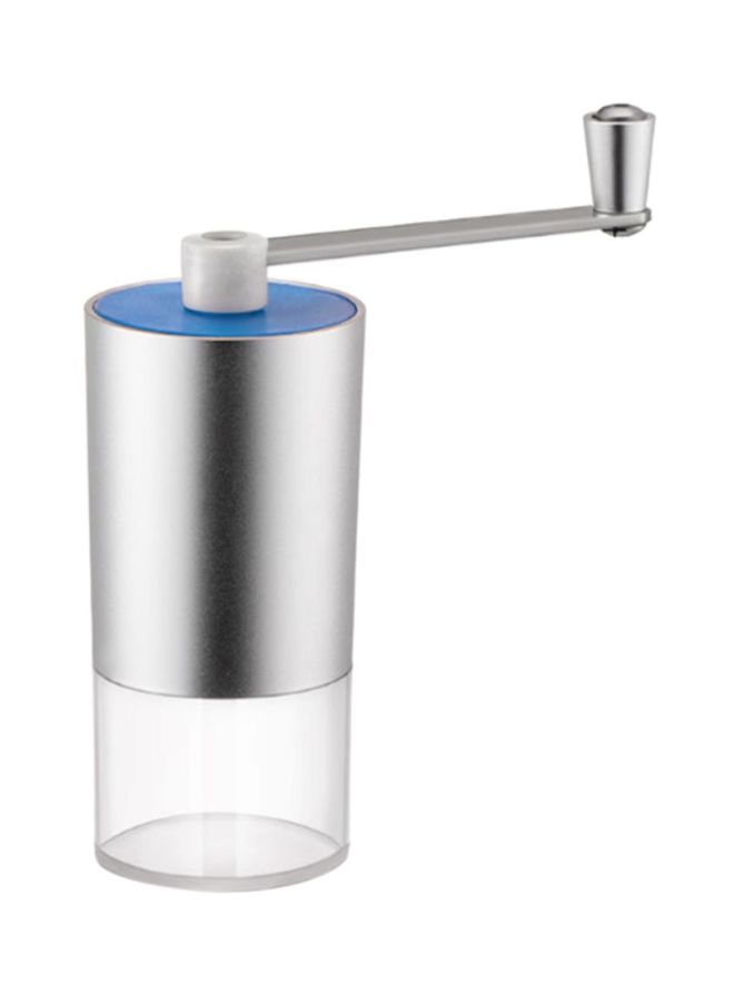 Sharpdo Stainless Steel Manual Coffee Grinder Silver 4.5X11.5 Centimeter Silver/Clear/Blue 20ml  - Image 1