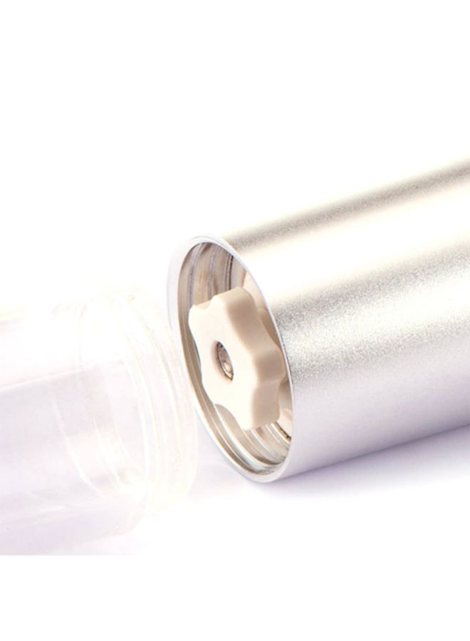 Sharpdo Stainless Steel Manual Coffee Grinder Silver 4.5X11.5 Centimeter Silver/Clear/Blue 20ml  - Image 3