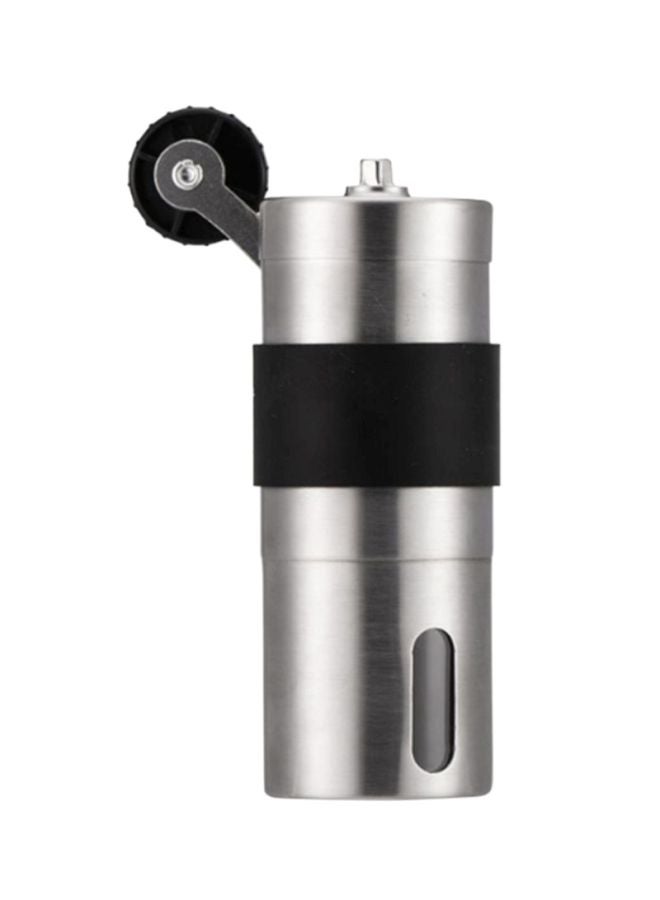 Sharpdo Stainless Steel Portable Coffee Grinder Silver 13.2X4.5 Centimeter Silver/Black 30ml - Image 1