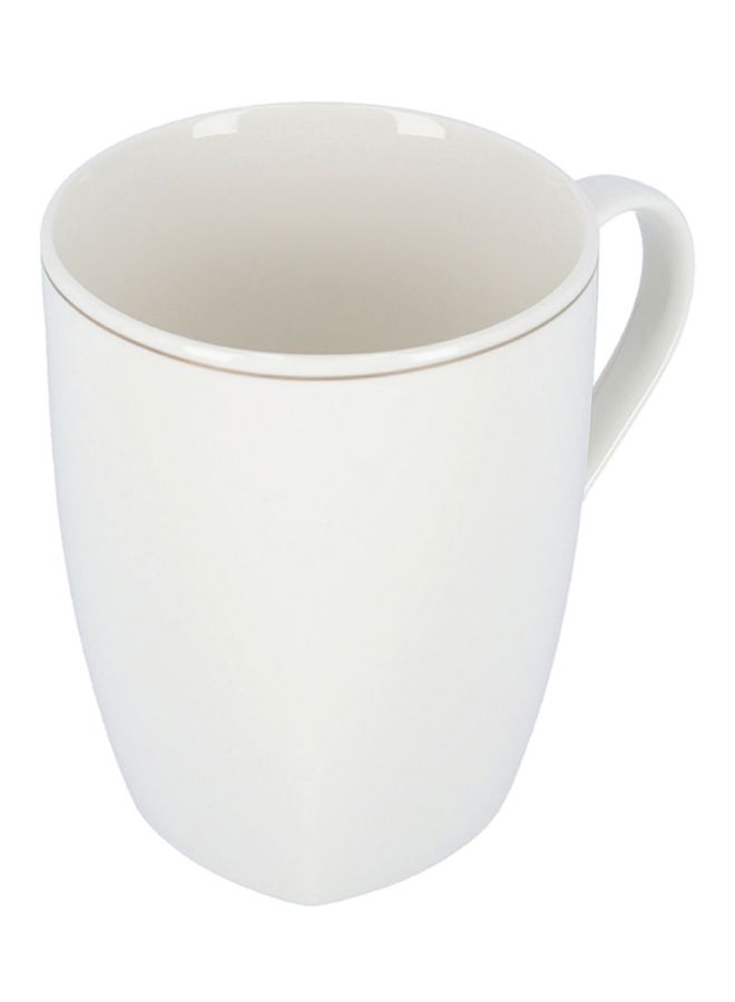 Royalford Bone Wave Square Mug White/Black  - Image 2