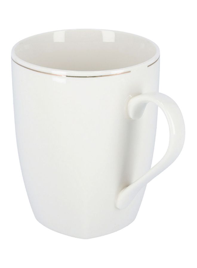 Royalford Bone Wave Square Mug White/Black  - Image 3