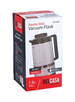 Stainless Steel Vacuum Flask Silver/Black 1.6Liters - v1615570271/N32663386A_3