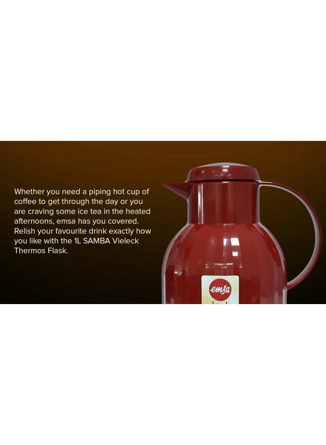 emsa - Samba Vieleck Thermos Flask Red - Image 1