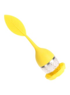 Cool Baby Reusable Tea Infuser Yellow/Silver 15x4x4cm  - Image 3