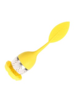 Cool Baby Reusable Tea Infuser Yellow/Silver 15x4x4cm  - Image 2