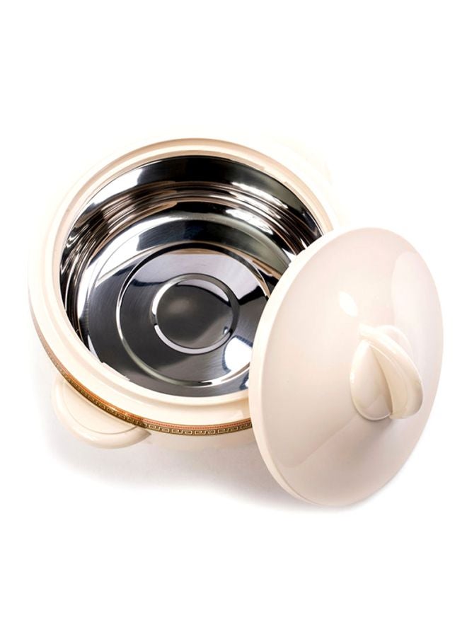 Royalford 3-Piece Casserole Set White Small Casserole 1.2, Medium Casserole 1.6, Big Casserole 2.5Liters - Image 4