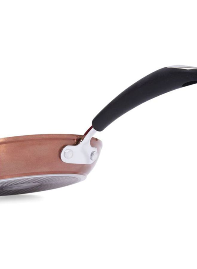 Pandora Forged Aluminium Induction Bottom Non-stick Frypan Copper 22cm