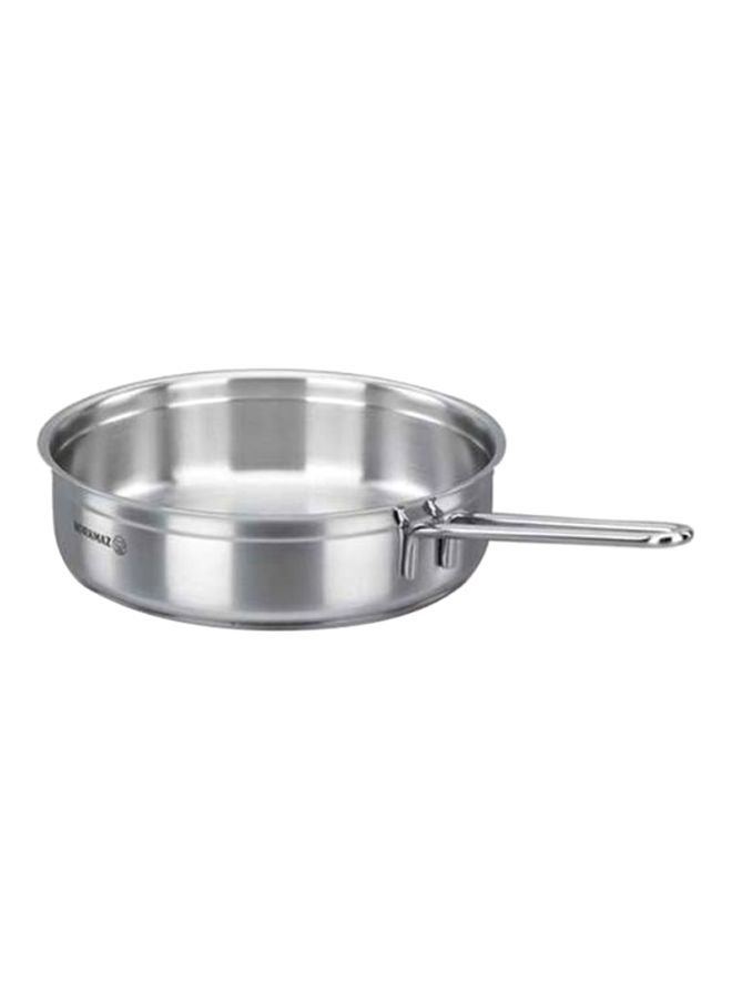 Korkmaz Alfa Stainless Steel Frypan Silver 24x6cm 