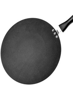 Royalford Durable Aluminium Material Heat Resistant Handle Non-Stick Tawa RF5331 Black 32cm  - Image 3
