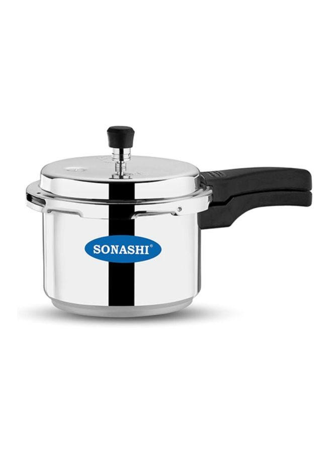 SONASHI 2-Piece Pressure Cooker Set SPC-230 + SPC-230 Silver/Black 3Liters  - Image 3
