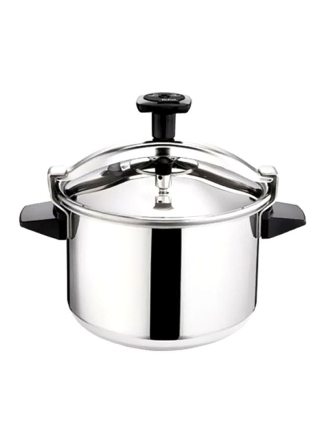 Stainless Steel  Authentique Clamp Induction Pressure Cooker 8.0Liters 