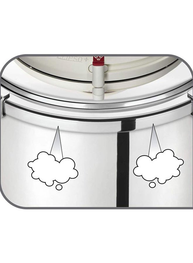 Tefal - TEFAL Pressure Cooker | Clipso + Precision 8 L | Stainless Steel | All heat sources including induction | Foldable Handles for easier storage | Made in France | 2 Years Warranty | P4411462 Red 8.0Liters - Image 1