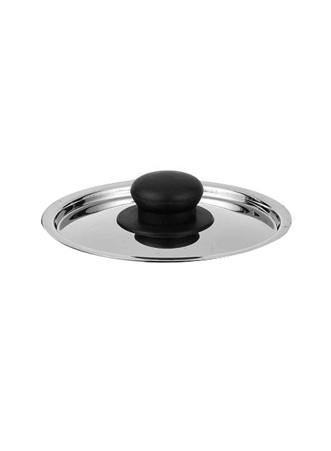 RAJ Stainless Steel Saucepan With Lid Silver 16cm  - Image 3