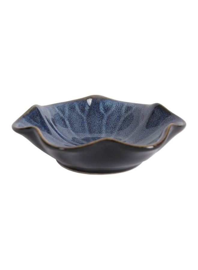 Sharpdo Kiln Turning Dish Saucer Blue 4.3inch  - Image 2