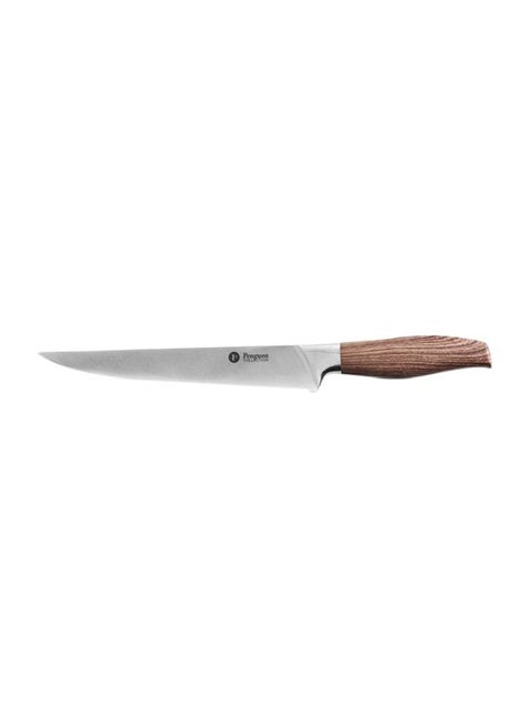 Rustic Slicer Knife Silver/Brown 8inch