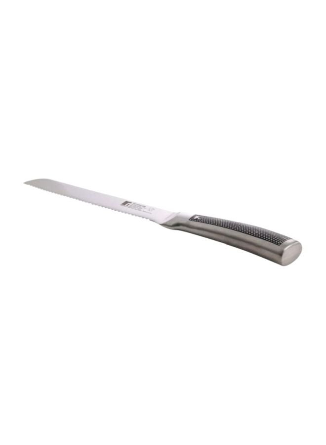 BERGNER - Harley SS Bread Knife Silver 20cm - Image 1