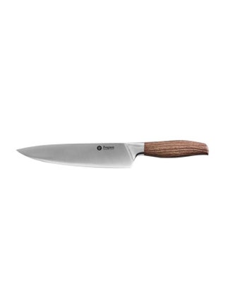 Rustic Chef Knife Silver/Brown 8inch - v1615570694/N17307109A_1
