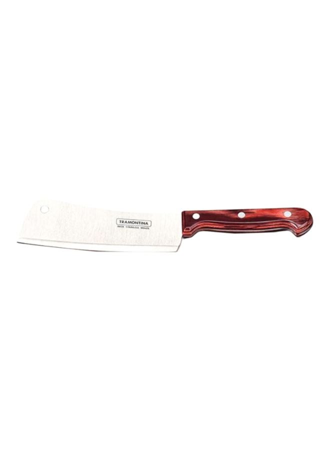 TRAMONTINA Cleaver Red/Silver 6inch  - Image 1