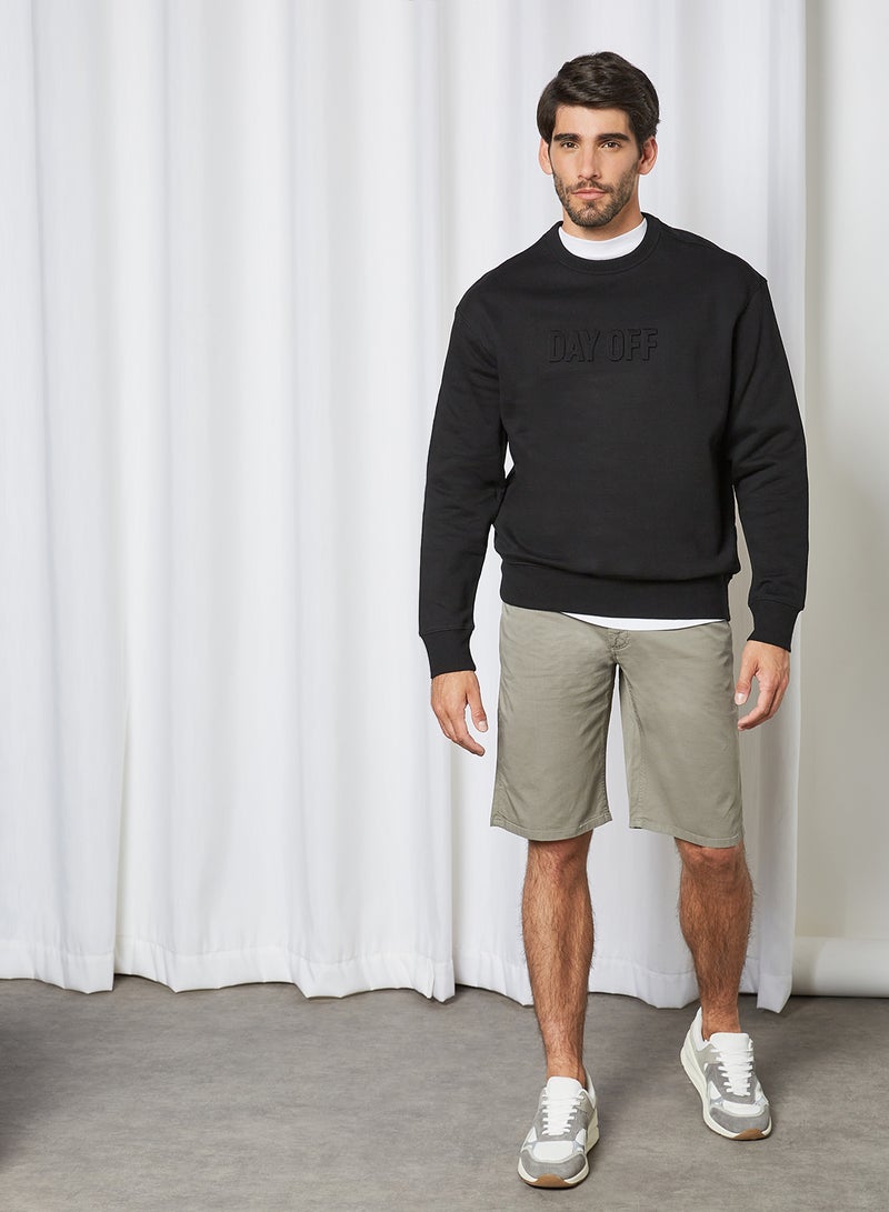 MANGO Bermuda Shorts Khaki - Image 3