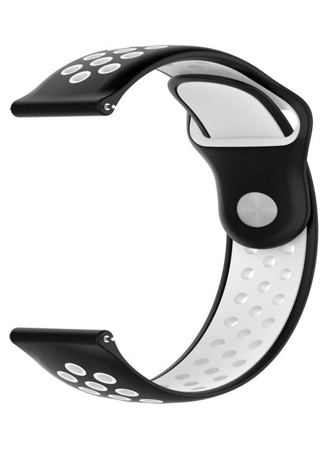 HuHa Replacement Band For Huawei Watch GT 2e Black/White - Image 1