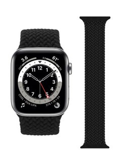 Replacement Strap Watchband For Apple Watch Series 7 45mm / 6 / SE / 5 / 4 44mm / 3 / 2 / 1 42mm Black