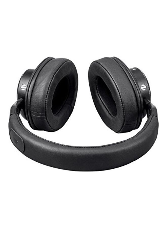 Monoprice Active Noise Cancelling Bluetooth Wireless Headphones Black  - Image 3