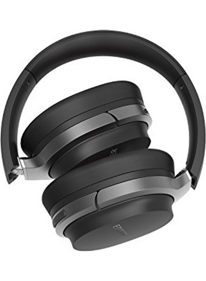 اديفير سماعة رأس بتصميم يغطي الأذن لاسلكية بخاصية البلوتوث مع ميكروفون أسود - Image 2