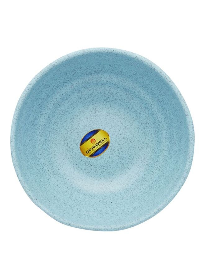 DINEWELL - Speckle Melamine Serving Bowl Blue 6.5inch - Image 1