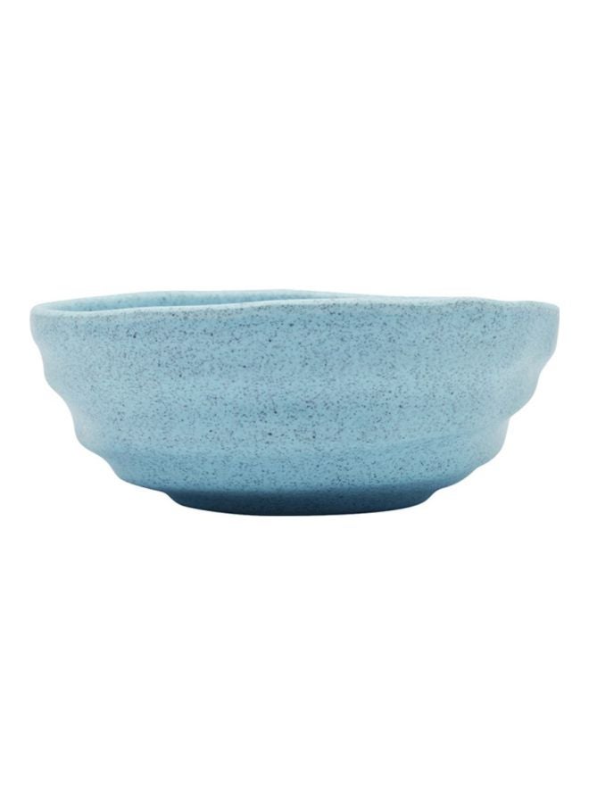 DINEWELL - Speckle Melamine Serving Bowl Blue 6.5inch - Image 1