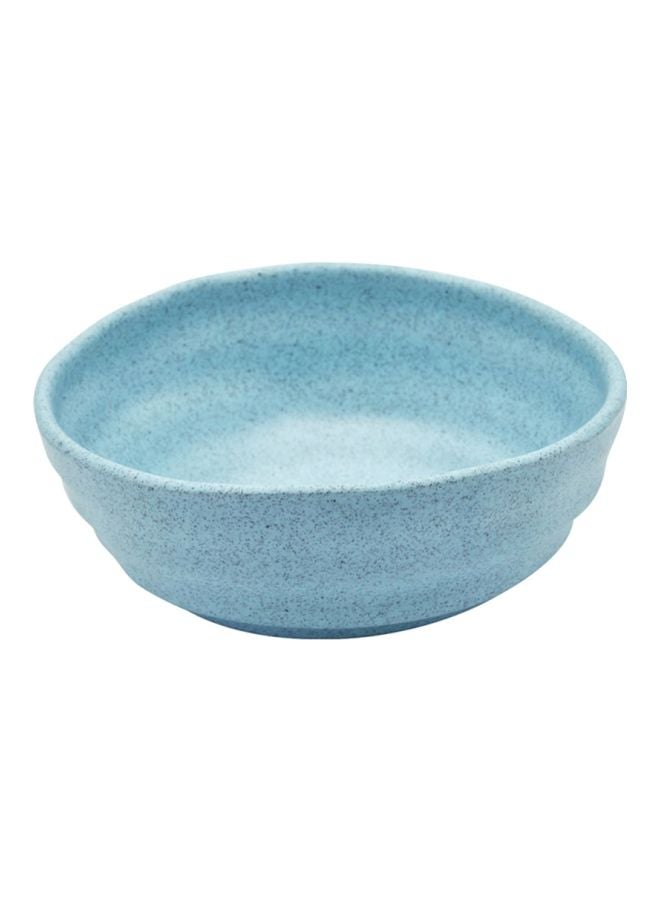 DINEWELL - Speckle Melamine Serving Bowl Blue 6.5inch - Image 1