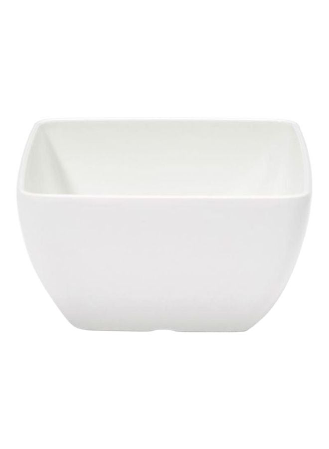 Verona Lullaby Curved Bowl White 4.3inch  - Image 1