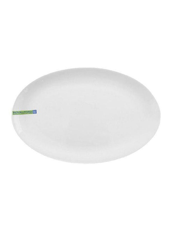 Royalford Magnesia Plate White 8inch 