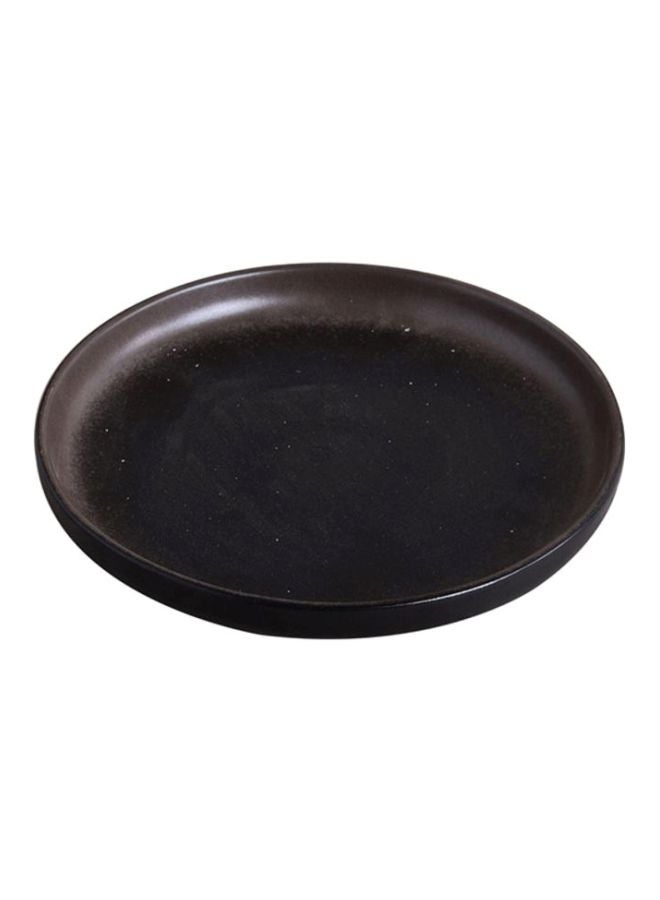 Ceramic High-Edged Fin Plate Black 19x19x2.5cm - v1615614555/N31009973A_1