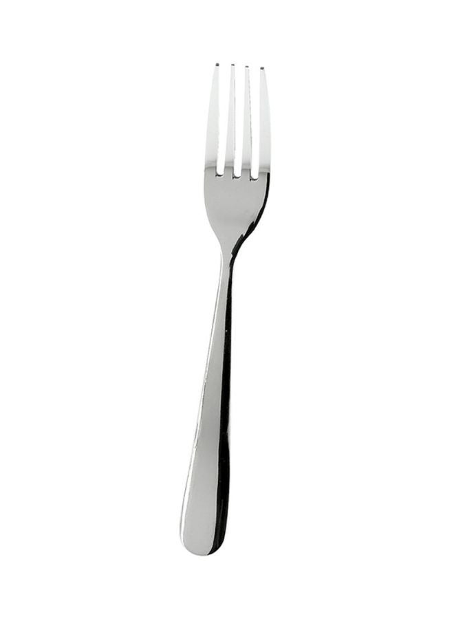 Royalford 2-Piece Stainless Steel Dessert Fork Set Silver 9cm  - Image 2