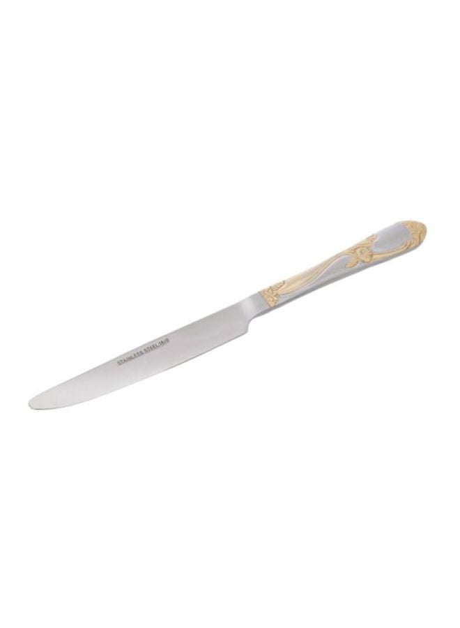 Berger 3-Piece Dinner Knife Set Silver/Gold - Image 2
