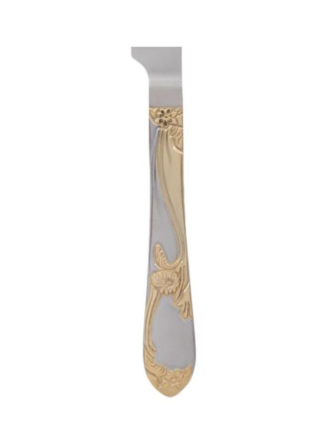 Berger 3-Piece Dinner Knife Set Silver/Gold - Image 3