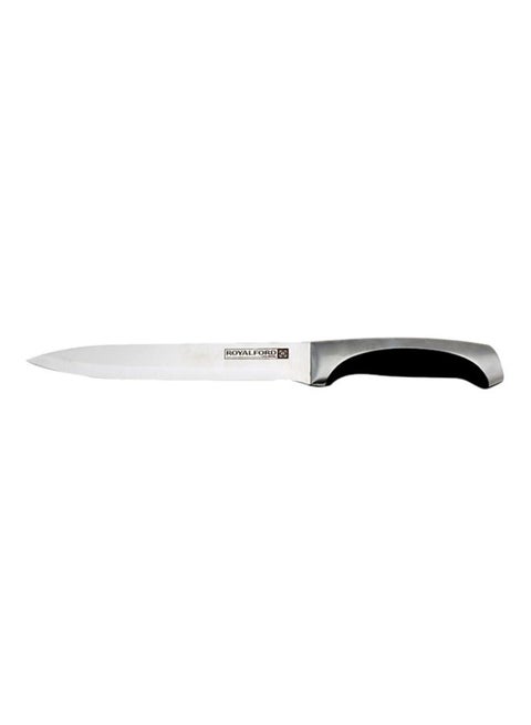 Slicer Knife Silver/Black Handle 8inch