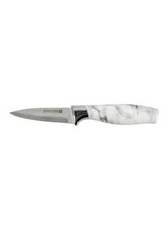 Royalford Marble Designed Paring Knife White/Grey/Silver 3.5inch  - Image 1