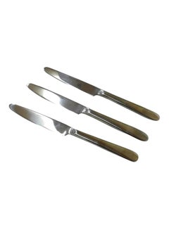 Winsor 3-Piece Athena Stainless Steel Dessert Knife Set Silver  - Image 1