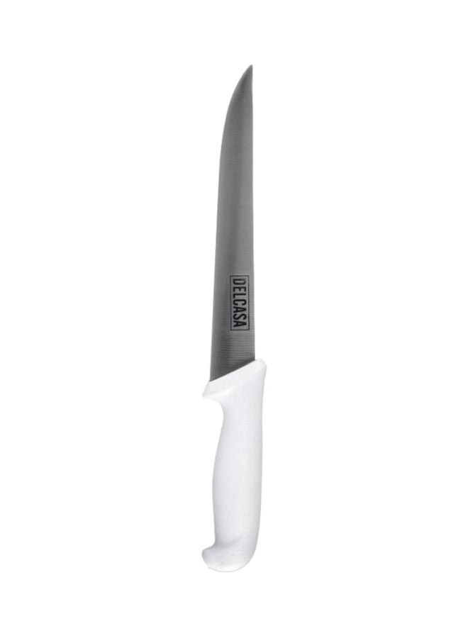 DELCASA Fish Knife Silver/White 8inch  - Image 1
