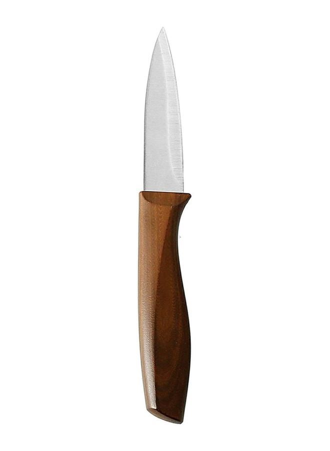 DELCASA Paring Knife Brown/Silver 3.5inch  - Image 2