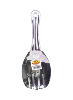 RAJ Stainless Steel Rice Serving Spoon Silver 