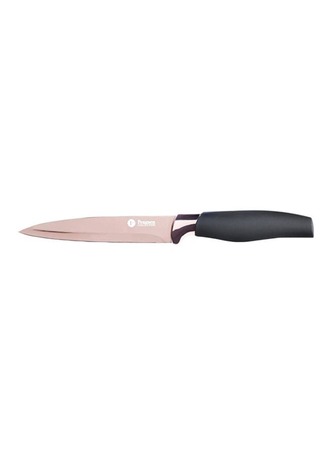 Penguen Aria Utility Knife Rose Gold/Black 5inch - Image 1