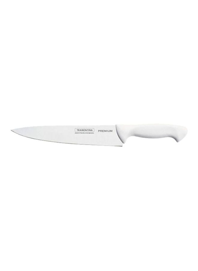 TRAMONTINA Premium Stainless Beef Knife Silver/White 8inch  - Image 1
