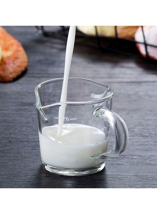 بيوينتي كوب بتصميم حواف مبتكرة شفاف/ أبيض 6x6سم - Image 2