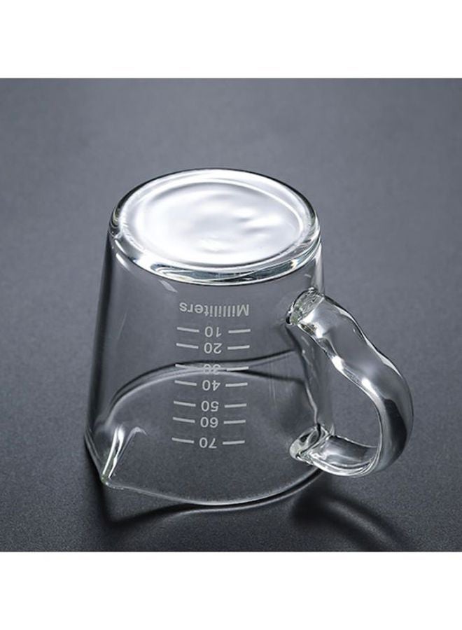 بيوينتي كوب بتصميم حواف مبتكرة شفاف/ أبيض 6x6سم - Image 5