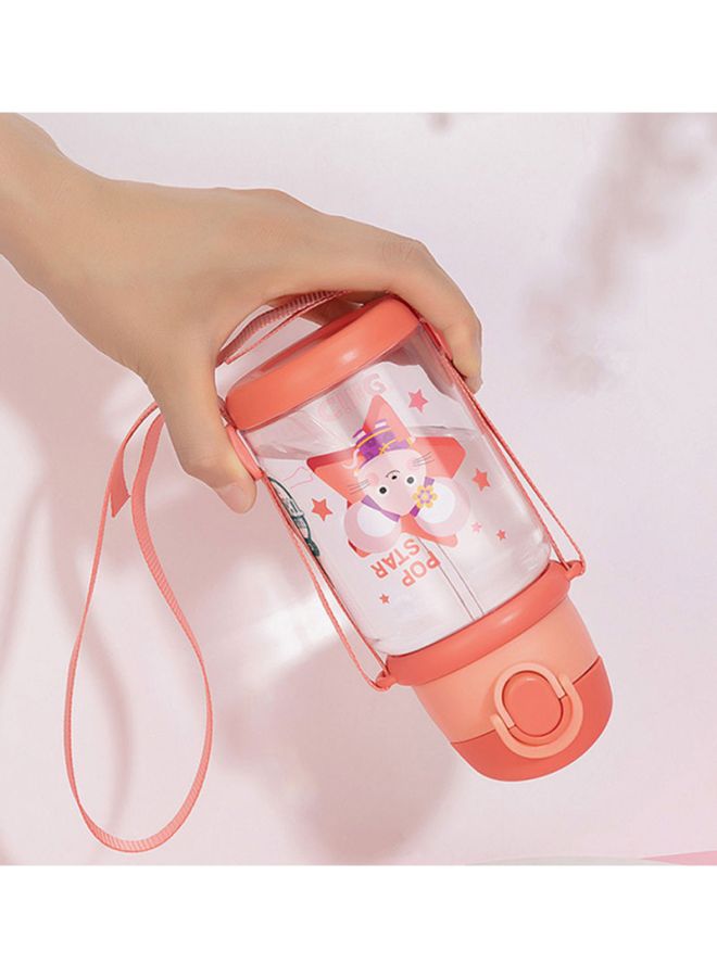 Beauenty Children Water Bottle Clear/Pink/Blue 18.7cm - Image 5