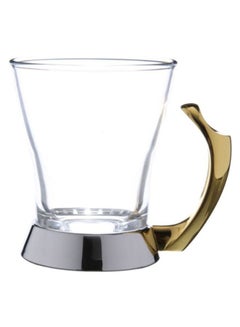 REGENT 6-Piece Lux Tea Mug Set Gold 10x11x8cm  - Image 2